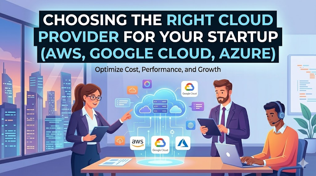 Choosing the Right Cloud Provider for Your Startup (AWS, Google Cloud, Azure)