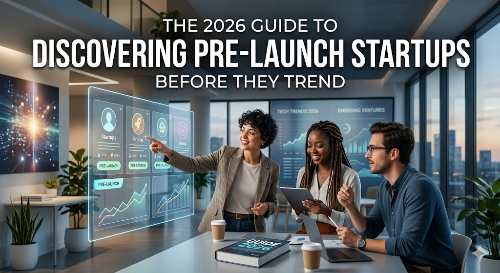 The 2026 Guide to Discovering Pre-Launch Startups Before They Trend
