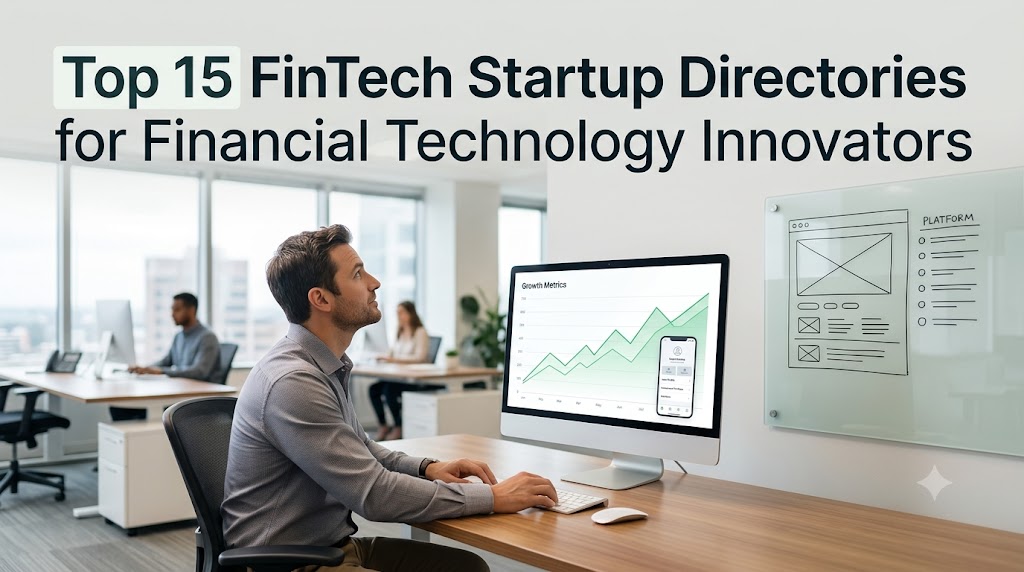 Top 15 FinTech Startup Directories for Financial Technology Innovators